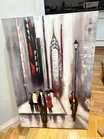 Front view of painting showing full artwork and colors