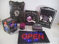 Group shot showing all items together