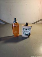 Both perfume bottles front view