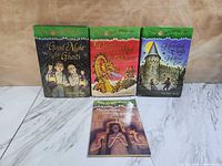 All four Magic Tree House books front covers