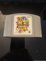 Front view of Nintendo 64 Mario Party cartridge