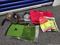 Overall lot view showing all items together