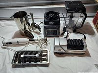 Group shot showing all six kitchen items together