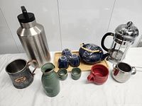 Group view showing all drinkware items together