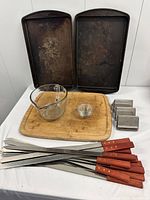 All items overview on table