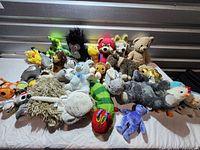 Overall view of entire assortment on table