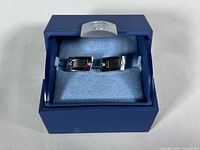 Cufflinks in original blue presentation box
