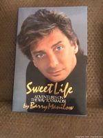 Front cover of Barry Manilow’s Sweet Life hardcover book