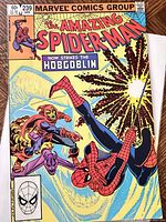 Front cover showing title, issue number, price, date, Spider-Man and Hobgoblin art