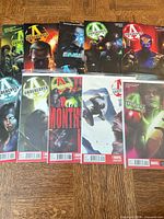 All ten Avengers Undercover issues laid out