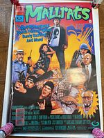 Full view of Mallrats poster laid flat
