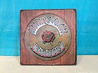 Front cover with American Beauty artwork