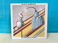 Front cover artwork of Black Sabbath Technical Ecstasy LP
