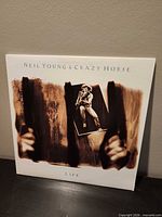 Front cover of Neil Young & Crazy Horse Life album