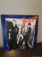 Front of The Clash self-titled vinyl LP showing cover art