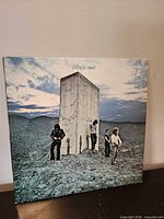 Front cover of The Who "Who's Next" vinyl album