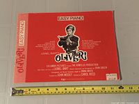 Front cover with Easy Piano banner and Oliver! title