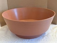 Side view of planter showing overall shape