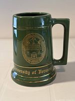 Front view showing University of Vermont gold crest and overall form