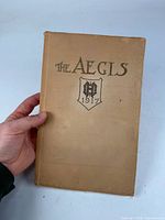 Front cover showing title crest and 1917 date