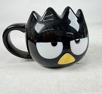 Left side view of Badtz-Maru ceramic mug