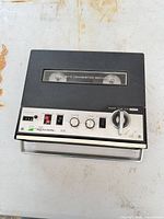 Top view of Realistic 505 showing overall unit and reel window