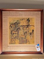 Framed print front view