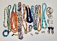 All items laid out on white background