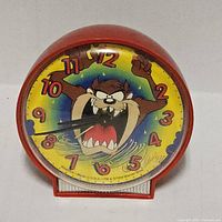 Front view showing Tasmanian Devil dial and overall design