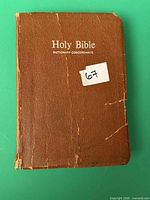 Front cover showing title and wear