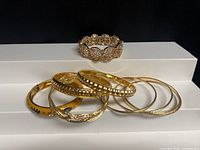 All nine bracelets grouped together