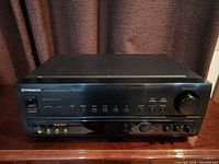 Front view of Pioneer VSX-604S receiver showing full chassis