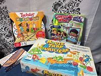 Group shot of all four boxed games