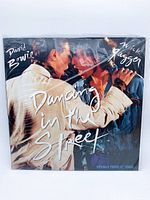 Front of picture sleeve with Bowie and Jagger