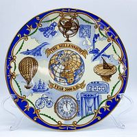Front of Royal Grafton Millennium plate showing full design