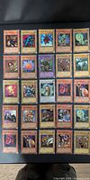 All 25 Yu-Gi-Oh! cards laid out in five-by-five grid