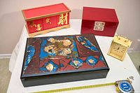 All four items grouped to show scale and color