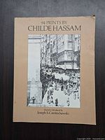 Front cover showing title, artist and selector