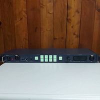 Front view of Datavideo ITC-100 rackmount intercom base