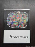 Front cover of Hundertwasser book