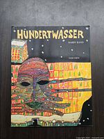 Front cover of Hundertwasser book
