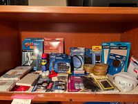 Front view of entire assortment on shelf