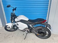 Left side profile showing entire Super Soco TS Lite