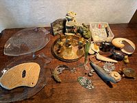 overview of entire lot on table