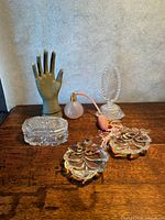 All six items together on table