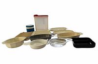 Group shot of all 11 plastic kitchen items