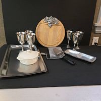 All items overview on tabletop