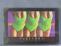 Overall view of framed Michael McLaughlin “Partners” poster
