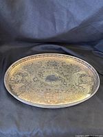 Top view showing ornate design and overall condition