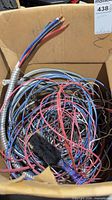 Box showing mixed wire and conduit contents